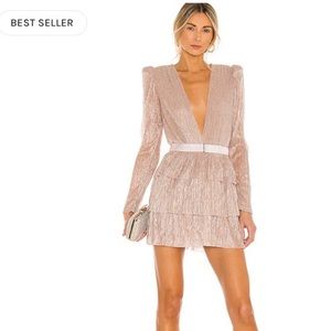 Sabina Musayev X REVOLVE Carry Mini Dress in Blush